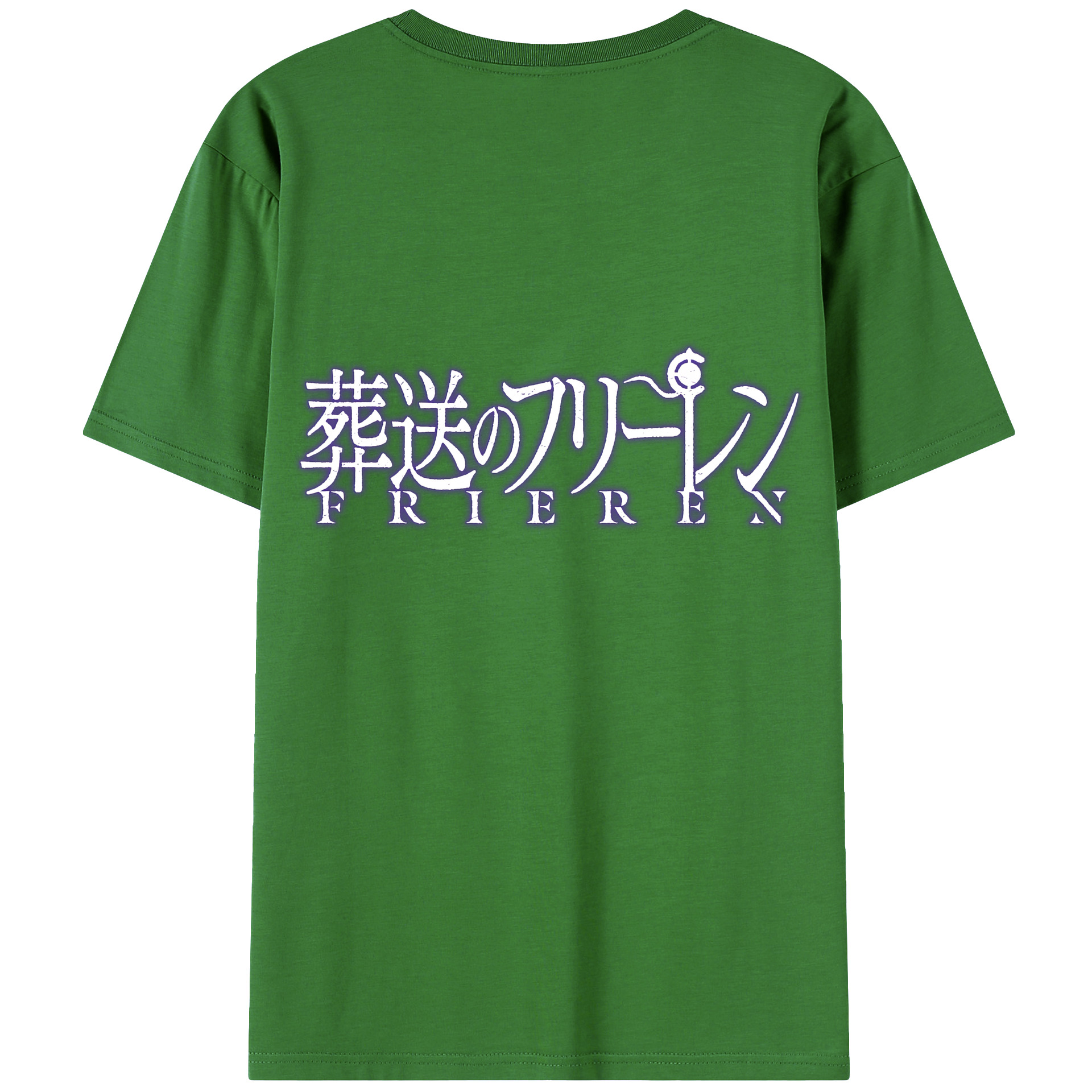 （画像用） 葬送のフリーレン Frieren レディース半袖Tシャツ(バックプリント)